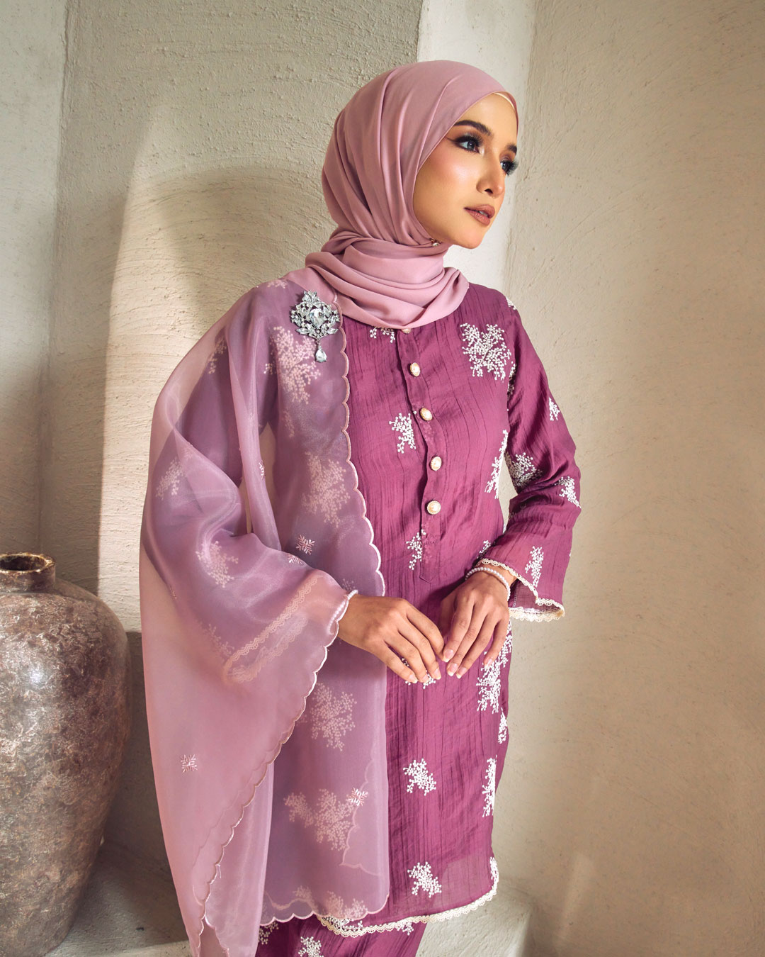 Dang Rimbun in Dusty Purple