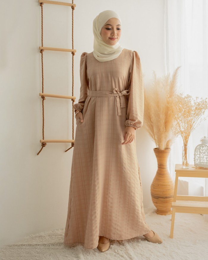 Aara Dress in Premiere Nude