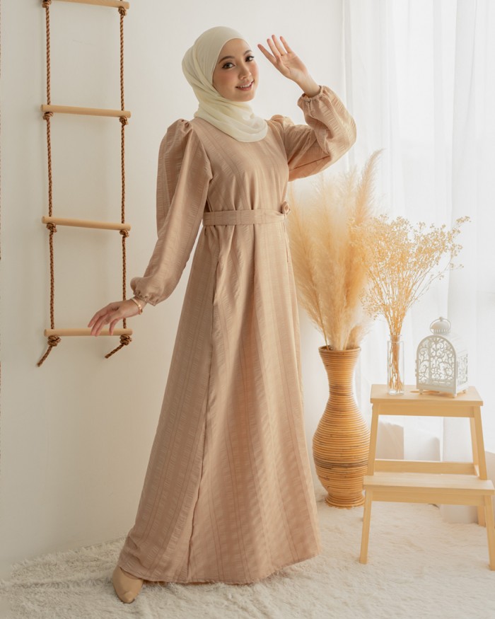 Aara Dress in Premiere Nude