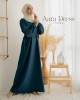 Aara Dress in Teal Blue